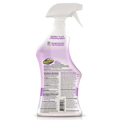 OdoBan Lavender Scent Disinfectant Spray - Set of 3, 32 oz