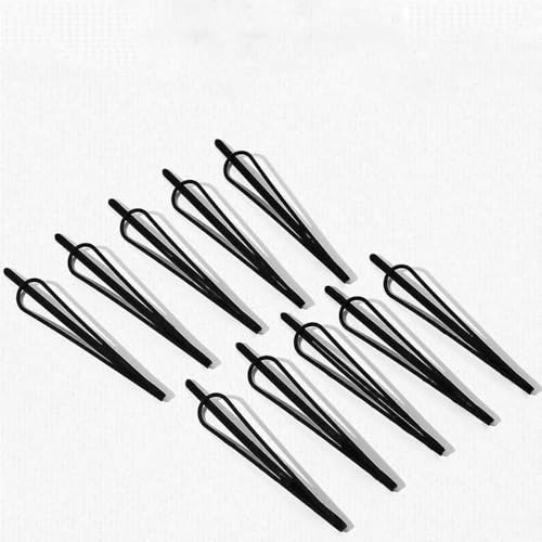 Seadiquiet 12Pcs Black Mini Bobby Pins Vintage Hair Styling Clips