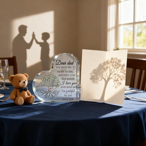 Heartfelt Acrylic Plaque for Dad from Daughter | Best Dad Gift