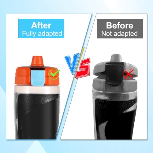 2pcs Replacement Lid Clip, Bottle Clasp for Gatorade GX (Light Blue)