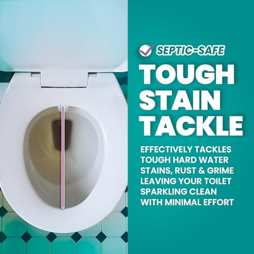 Uncle Todd's Toilet Cleaner Sheets - 30 Dissolvable, Plastic-Free
