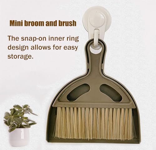 Mini Broom and Dustpan Set for Home Cleaning and Pets