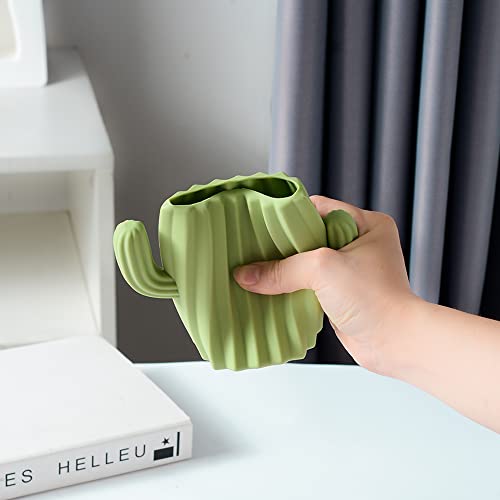 Unbreakable Silicone Cactus Toothbrush Holder for Kids
