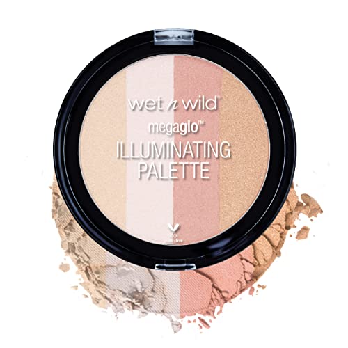 wet n wild MegaGlo Illuminating Blush Powder Palette Catwalk Pink