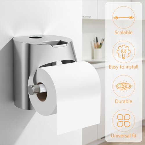 Zerodeko 10Pcs Universal Toilet Paper Holder Spring Roller Replacement Spindle