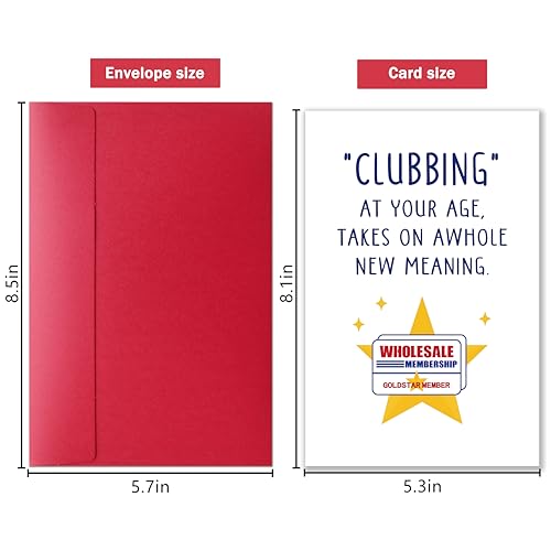 Hilarious Costco Birthday Card for Wholesale Club Lovers