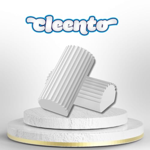 CLEENTO Damp Duster Cleaning Sponge - Multi-Surface Dust Remover (2 Pack)