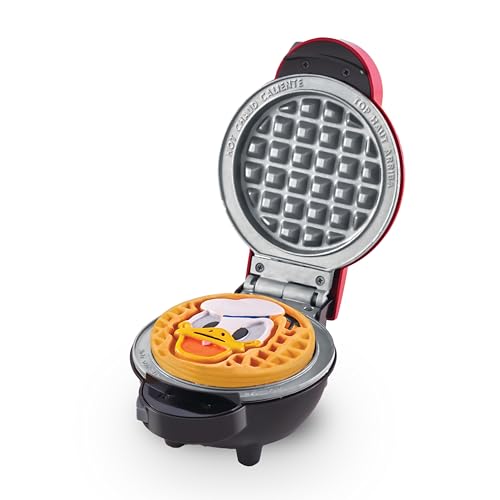 DASH Mini Waffle Plate Set - Donald & Daisy, 4-Inch Nonstick, 2-Pack