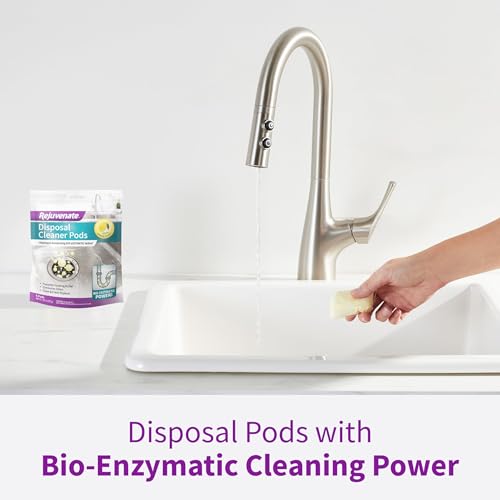 Rejuvenate Disposal Cleaner Pods, Lemon Scent, 6 Count (Pack of 2)