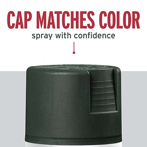 Rust-Oleum Stops Rust Satin Hunter Green Spray Paint 12oz - Durable Rust Prevention