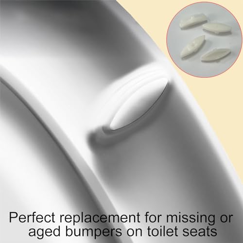 Kohler Toilet Seat Bumpers - 4 Pack Rubber Replacement Pads