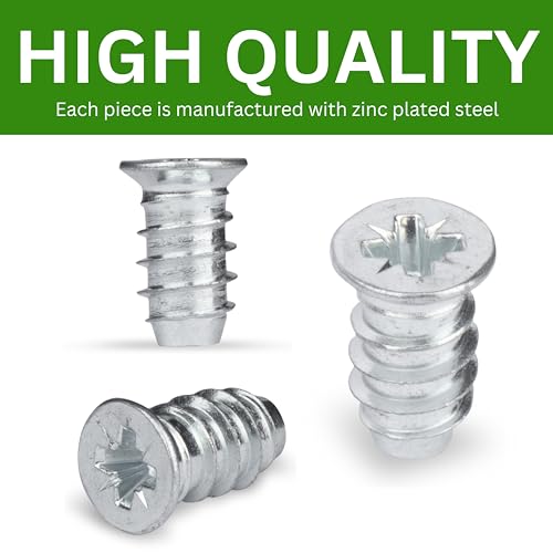 Replacement Screws for IKEA Part #100347 - Zinc Plated Steel (Pack of 12)