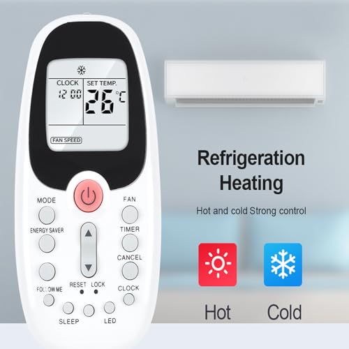 PZL AC Replacement Remote Control for Arctic King Midea Models