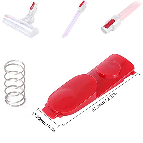 Dyson Vacuum Cleaner Cleaner Head Clip Latch Button Replacement - 2 Pcs