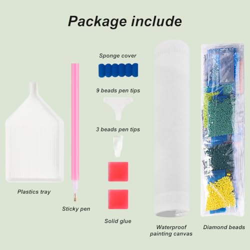 Landscape Diamond Art Kit 12x12 Inch Full Drill DIY Painting