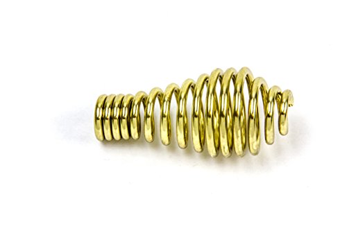 Brass Finish Spring Stove Handle for BBQ Grills & Smokers