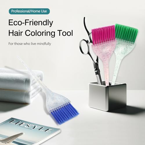 Kootinn 3-Piece Hair Dye Brush Set - Professional Salon Hair Coloring Applicator Tools