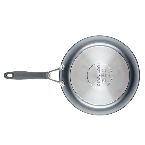 Circulon A1 Series with ScratchDefense Technology Nonstick Induction Frying Pans/Skillet Set, 8.5 Inch and 10 Inch - Graphite, Skillet Set (8.5" & 10")