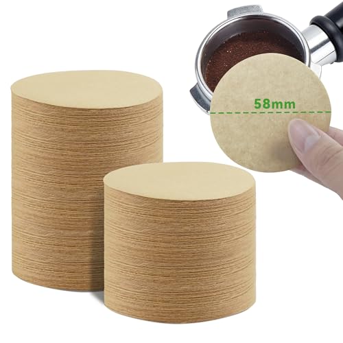 58mm Round Espresso Filter Paper - 1000 Pcs for Portafilter