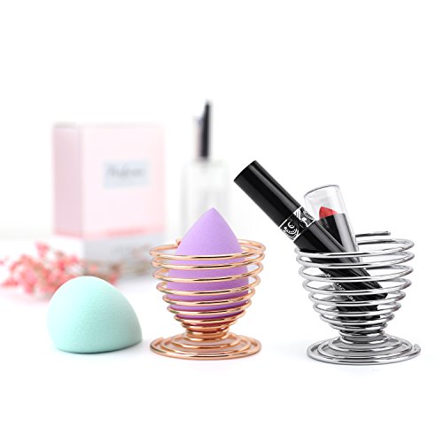 Luxspire Stainless Steel Beauty Blender Holder & Makeup Sponge Drying Rack