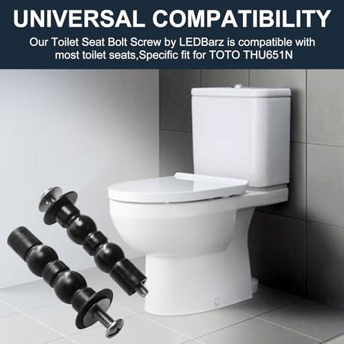 Toilet Seat Replacement Hardware Kit for TOTO THU651N, 2-Pack