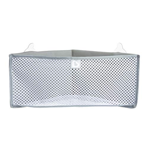 Munchkin High 'n Dry Corner Bath Toy Organizer - Grey, Toy Storage