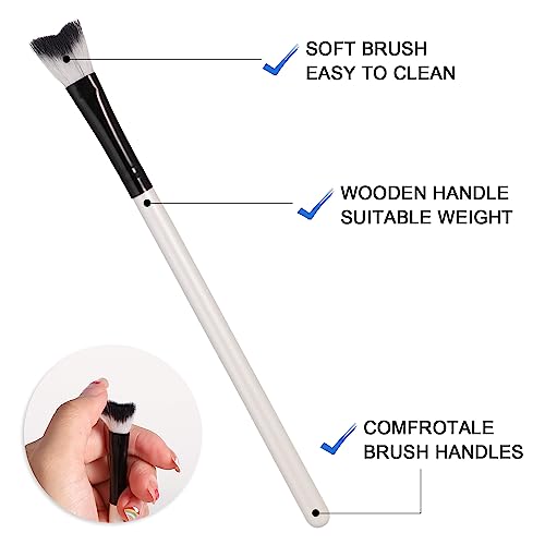 TOYMIS 5-Pack Lash Shampoo Brushes for Eyelash Extension Cleansing