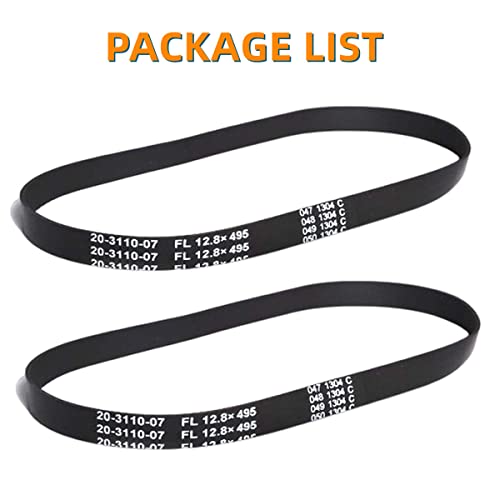 JEDELEOS Replacement Belts for Eureka 4870 Series Vacuums - Pack of 2