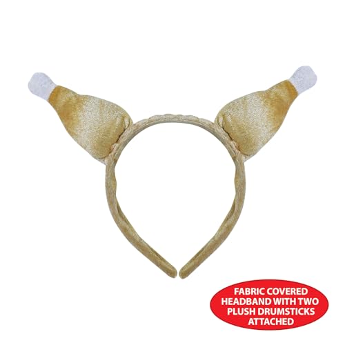 Beistle Drumstick Boppers Thanksgiving Party Headband