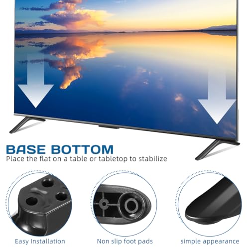 Universal TV Replacement Stand Legs for 32-40 Inch Flat Screen TVs