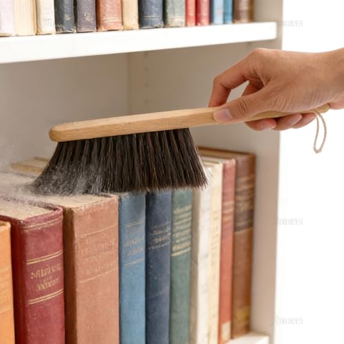 AUEAR Wood Dusting Brush - 11.4 Inch Multi-Purpose Cleaning Duster