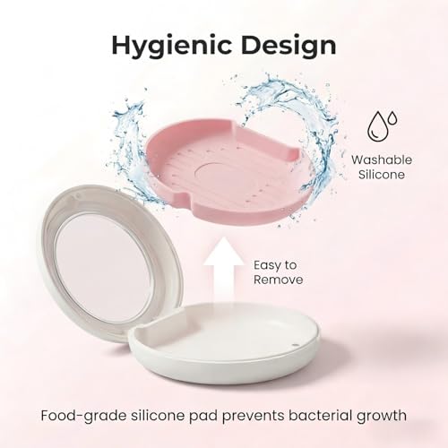 SERADIOO Large Retainer Case with Vent Holes and Magnetic Lid