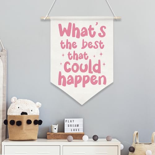 ZTGDA Motivational Quote Canvas Wall Banner KD06 - Teen Girl Room Decor