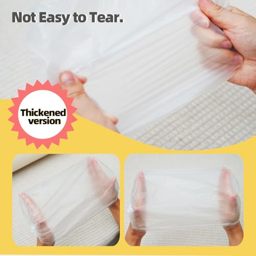 NEOWEMING 100Pcs Elastic Bowl Covers for Bread Proofing, Fits Up to 11"
