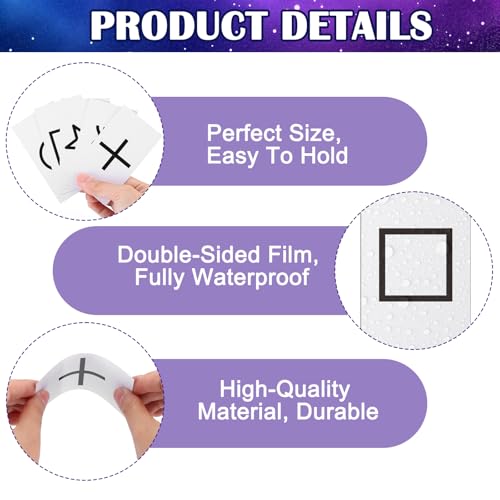 Ctosree Classic ESP Testing Cards - 50 Pcs Intuition Cards