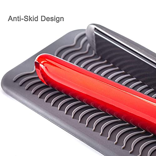 Ryke Kukkri Silicone Heat Resistant Mat & Pouch for Hair Styling Tools