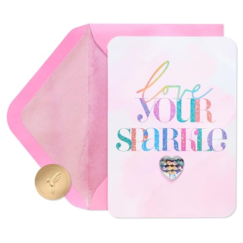 Papyrus Thinking of You Card - Forever Grateful with Foil & Gem