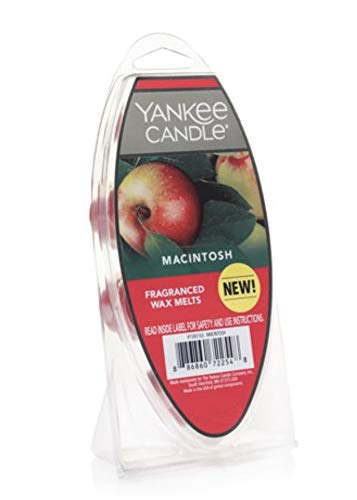 Yankee Candle Macintosh Fragrance Wax Melts - 110-150 Hour Burn Time