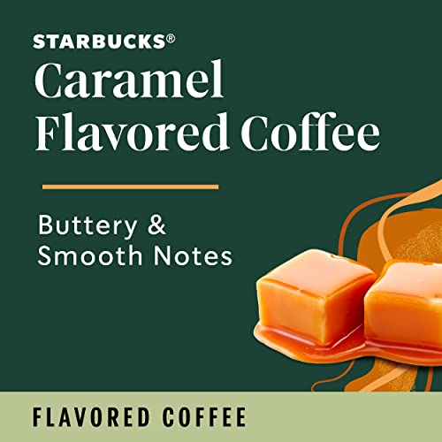 Starbucks Caramel Flavored Ground Coffee - 11oz Pack of 2, 100% Arabica, Naturally Flavored