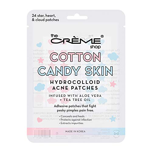 The Crème Shop Hydrocolloid Acne Patches - 72 Count Tea Tree & Aloe