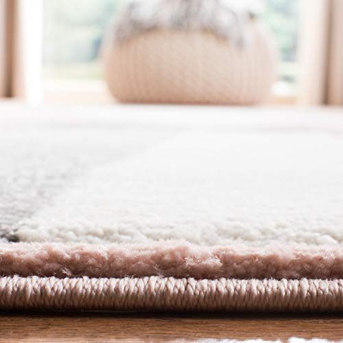 SAFAVIEH Carousel Kids Collection Accent Rug - 2' x 3', Pink & Ivory, Doe Design, Non-Shedding & Easy Care, Ideal for High Traffic Areas for Boys & Girls in Playroom, Nursery, Bedroom (CRK191P)