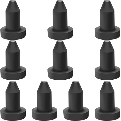 10 Pcs 1/2" Kayak Drain Plug, Scupper Plugs for Most Fishing Boats Kayak, Compatible with Sundolphin Pelican Kayaks Aruba 8 SS, Aruba 10, Excursion 10, Black