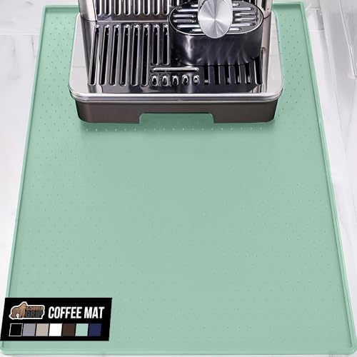 GORILLA GRIP Waterproof Silicone Coffee Mat, 18x28, Heat Resistant & Slip-Resistant