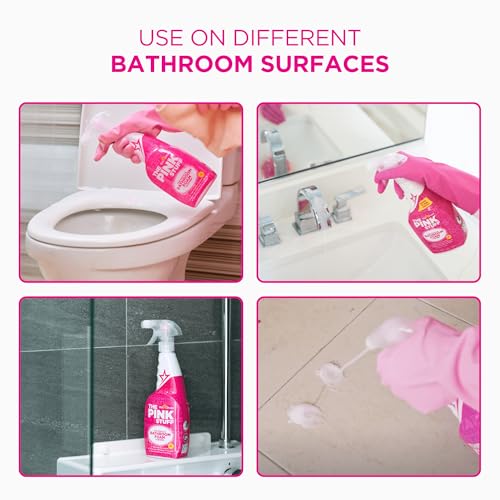 The Pink Stuff Miracle Bathroom Foam Cleaner, 30 fl oz (Pack of 2)