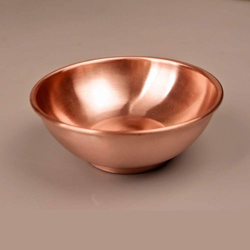 Thick Pure Copper Bowl Chopsticks and Spoon - Western Style Tableware for Kitchen and Hotel Supplies