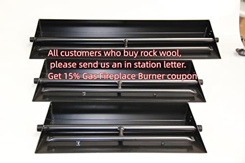 Americangaslogs High Temperature Rock Wool Gas Logs - 6oz Bag