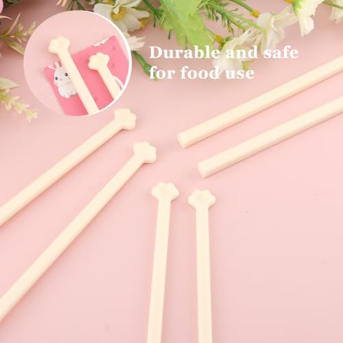 Cat Paw Chopsticks - Adorable Pink Non-Slip Grip for Easy Eating