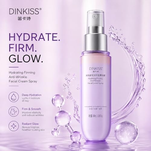 LOBRINDA Hydrating Firming Anti-Wrinkle Facial Cream Spray - 3.38 fl.oz