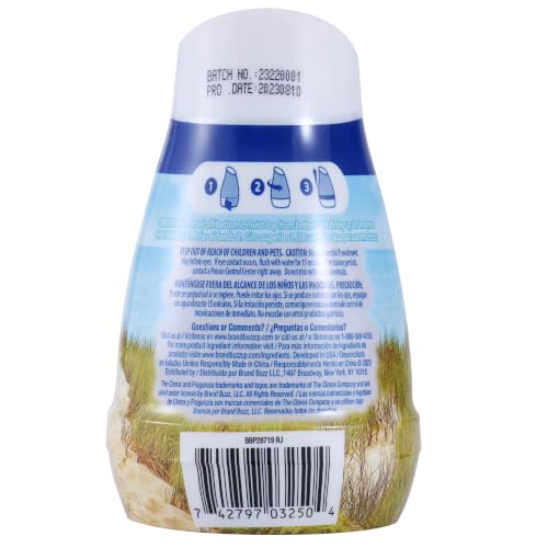 Clorox Fraganzia Gel Air Freshener Cone, Fresh Ocean Breeze, 6 Oz