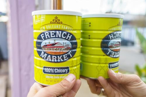French Market Ground 100% Chicory Dark Roast Caffeine-Free 16oz (Pack